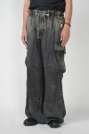 Maison MIHARA YASUHIRO(メゾン ミハラヤスヒロ)Satin Cargo Pants サテン カーゴパンツ K13PT222 -10