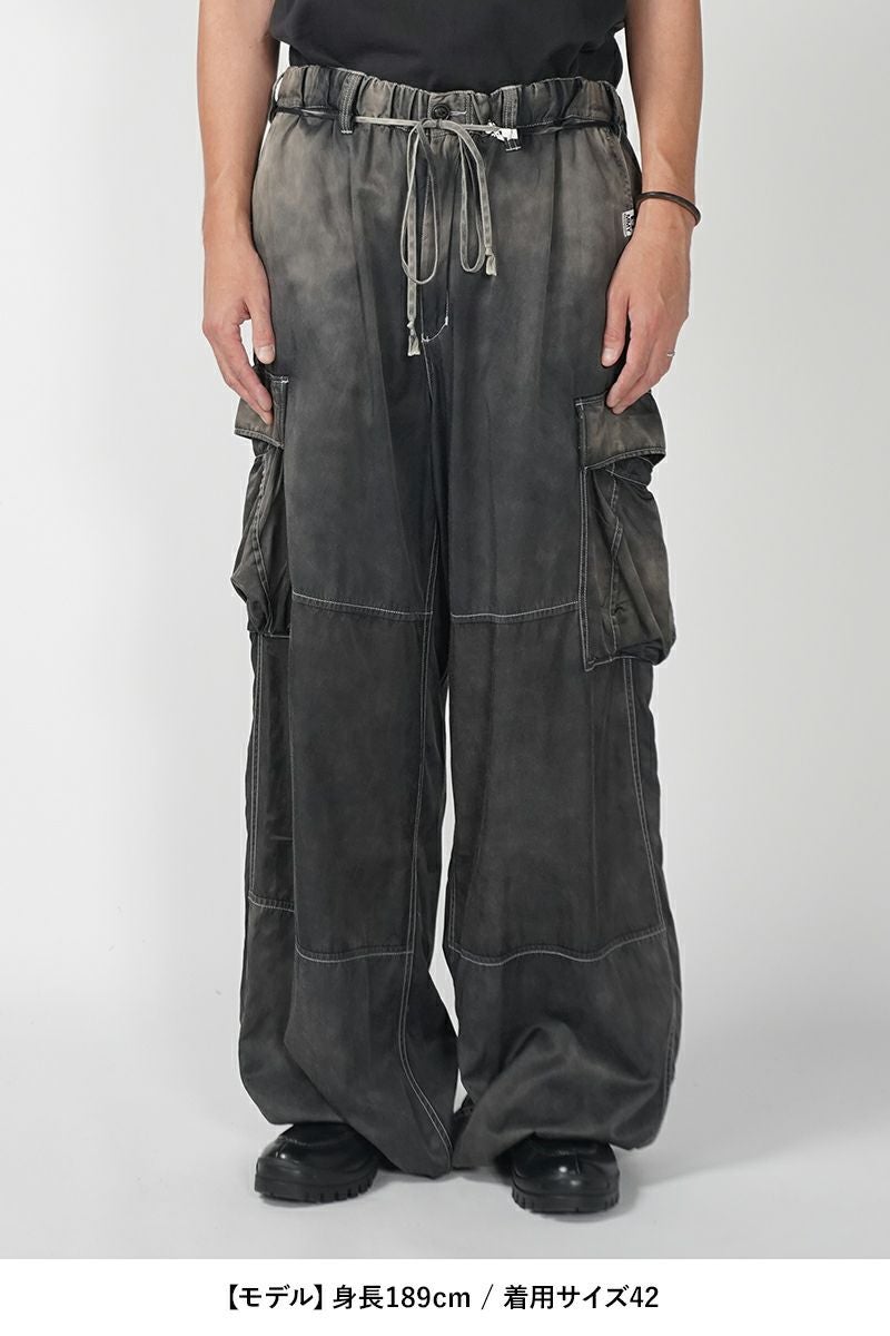 mihara yasuhiro 24ss twill easy サテンパンツ Maison MIHARA 