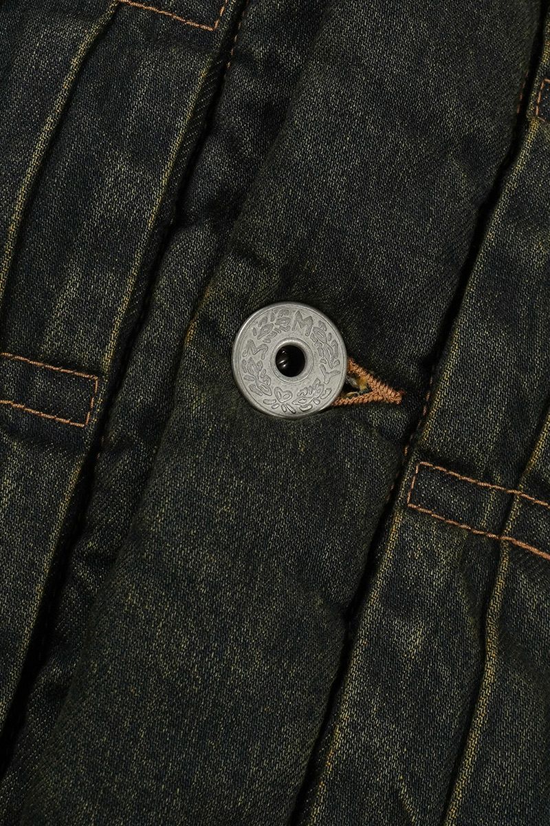 Maison MIHARA YASUHIRO(メゾン ミハラヤスヒロ)Denim Puffer Jacket デニムパファージャケット A13BL026 -4