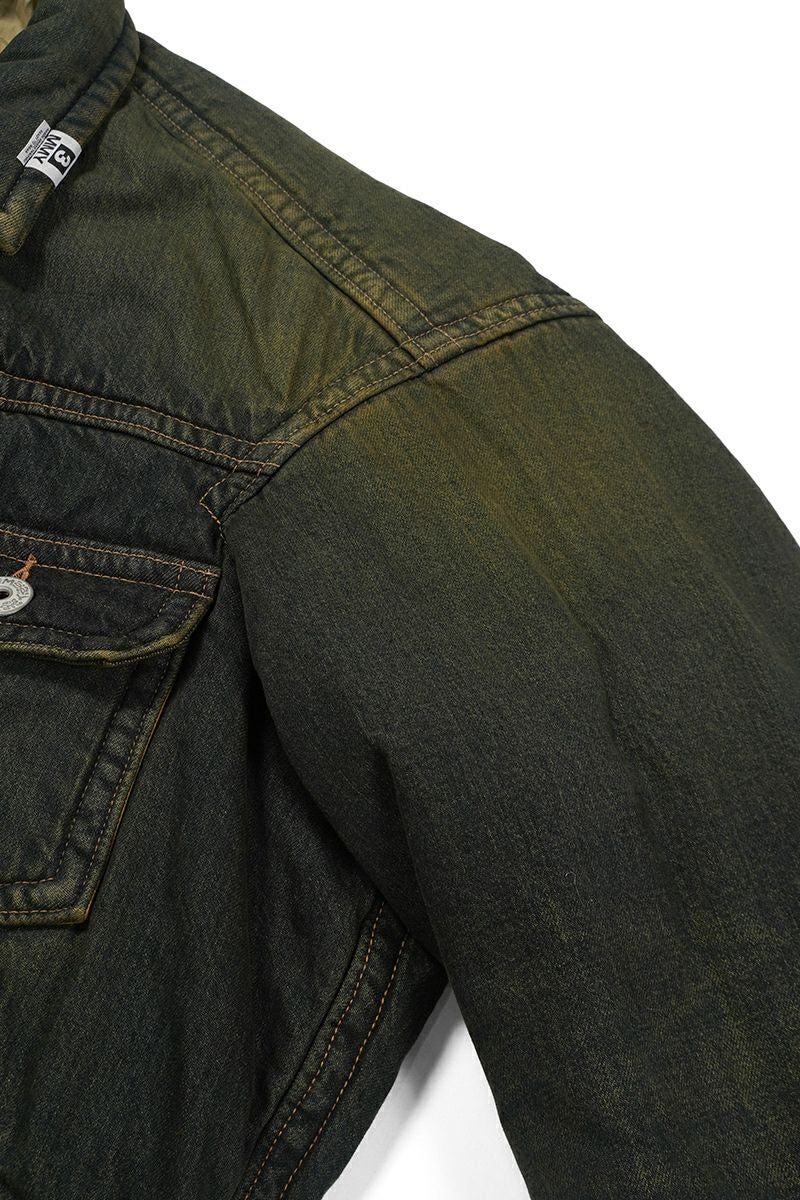 Maison MIHARA YASUHIRO(メゾン ミハラヤスヒロ)Denim Puffer Jacket デニムパファージャケット A13BL026 -7