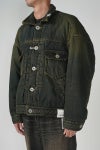 Maison MIHARA YASUHIRO(メゾン ミハラヤスヒロ)Denim Puffer Jacket デニムパファージャケット A13BL026 -13