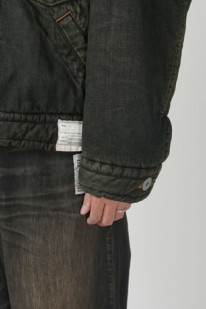 Maison MIHARA YASUHIRO(メゾン ミハラヤスヒロ)Denim Puffer Jacket デニムパファージャケット A13BL026 -16
