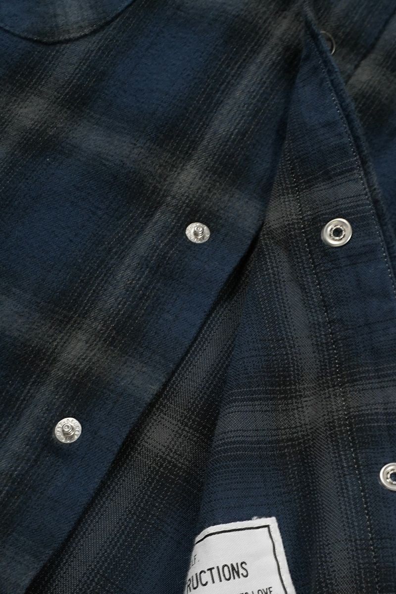 Maison MIHARA YASUHIRO(メゾン ミハラヤスヒロ)SWEAT HOODIE L/S SHIRTS スウェットフーディー長袖シャツ J13SH182 -8