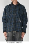 Maison MIHARA YASUHIRO(メゾン ミハラヤスヒロ)SWEAT HOODIE L/S SHIRTS スウェットフーディー長袖シャツ J13SH182 -25