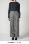 MY___(マイ)WOOL LIKE JERSEY TROUSERS ウールライクジャージートラウザース 213-61503 -6