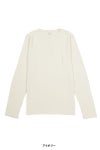 MY___(マイ)WOOL TELECO CREWNECK TOPS ウールテレコクルーネックトップス 243-61103 -20