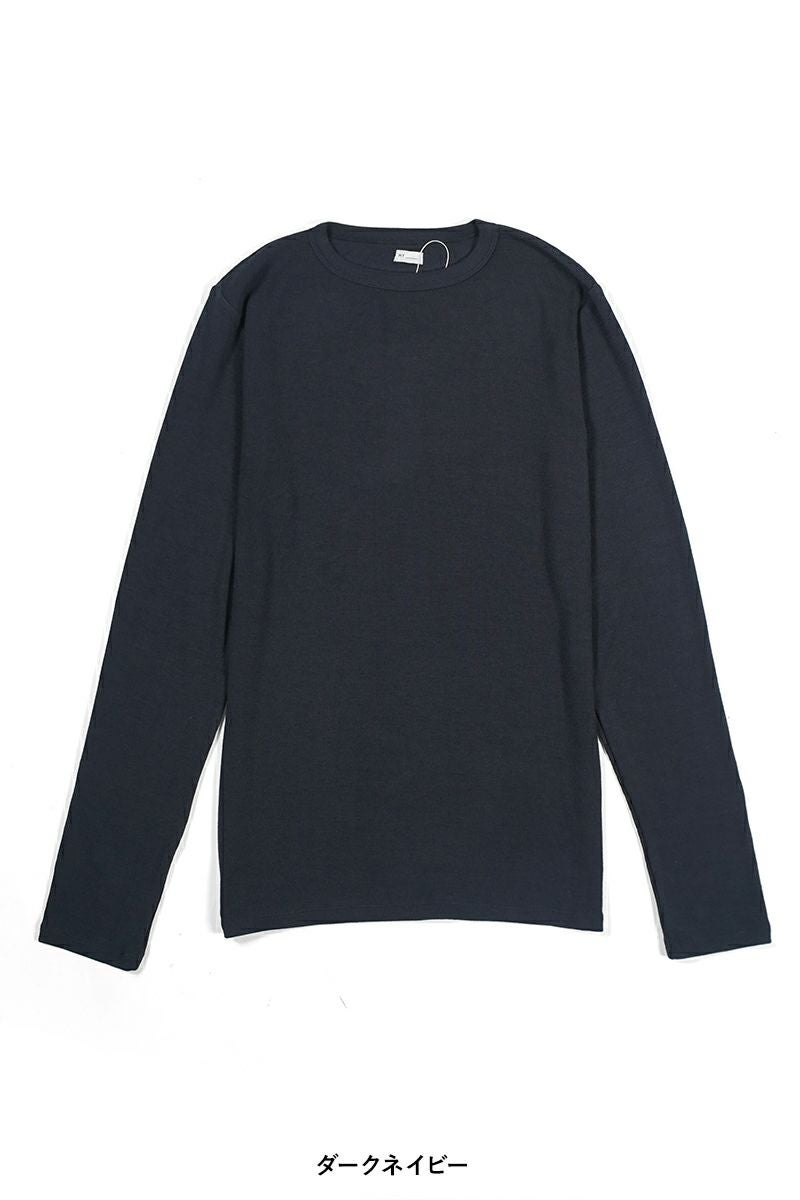 MY___(マイ)WOOL TELECO CREWNECK TOPS ウールテレコクルーネックトップス 243-61103 -21