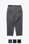 Graphpaper(グラフペーパー)Scale Off Wool Wide Tapered Chef Pants スケールオフウールワイドテーパードシェフパンツ GM243-40172B