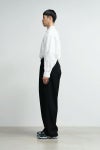 Graphpaper(グラフペーパー)Scale Off Wool Wide Chef Pants スケールオフウールワイドシェフパンツ GM243-40173B -2