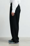 Graphpaper(グラフペーパー)Scale Off Wool Wide Chef Pants スケールオフウールワイドシェフパンツ GM243-40173B -5