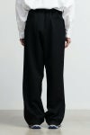 Graphpaper(グラフペーパー)Scale Off Wool Wide Chef Pants スケールオフウールワイドシェフパンツ GM243-40173B -6