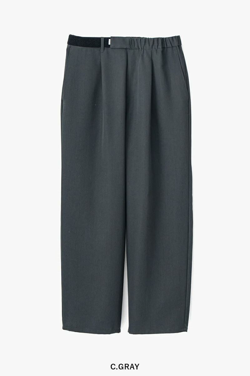 Graphpaper(グラフペーパー)Scale Off Wool Wide Chef Pants スケールオフウールワイドシェフパンツ GM243-40173B -7