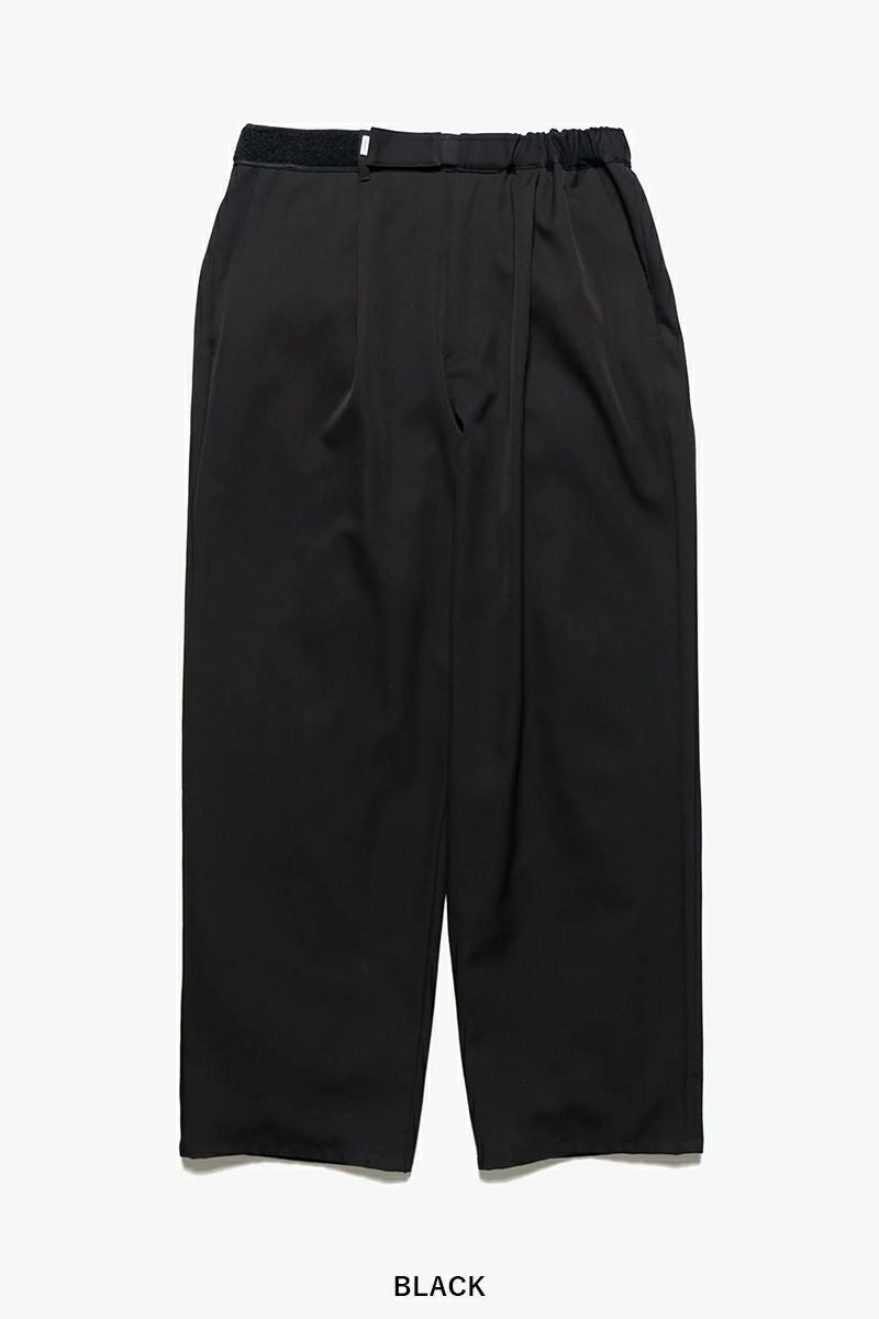 Graphpaper(グラフペーパー)Scale Off Wool Wide Chef Pants スケールオフウールワイドシェフパンツ GM243-40173B -9