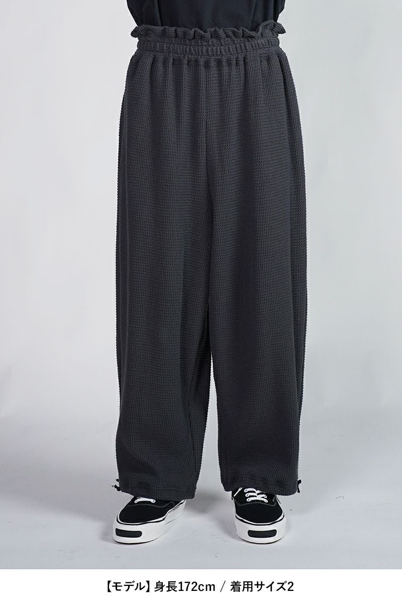 refomed(リフォメッド)AZEAMI THERMAL PANTS 畦編みサーマルパンツ REPT-002 -7