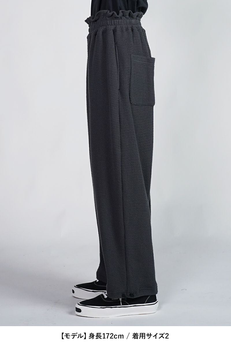 refomed(リフォメッド)AZEAMI THERMAL PANTS 畦編みサーマルパンツ REPT-002 -8