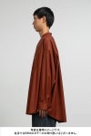 Graphpaper(グラフペーパー)Silicon Poplin Oversized Band Collar Shirt シリコンポプリンオーバーサイズバンドカラーシャツ GM243-50145 -7