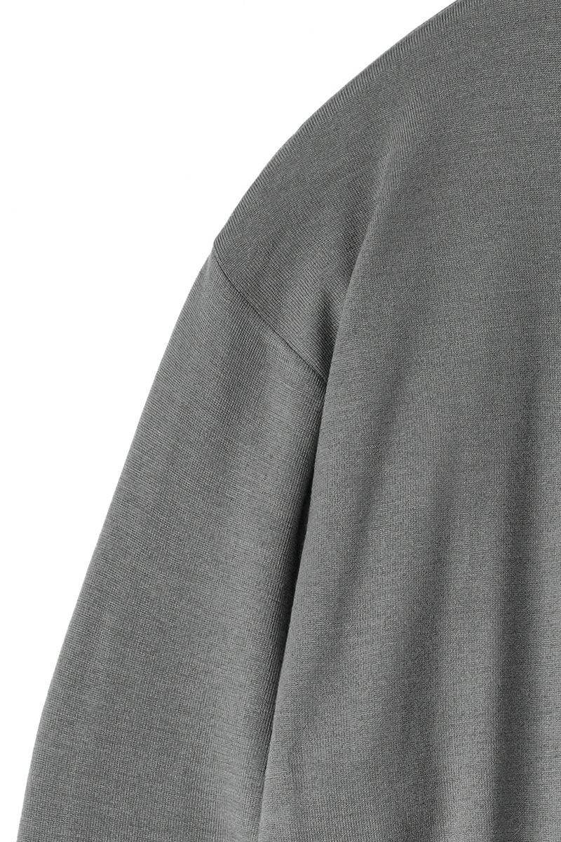 Graphpaper(グラフペーパー)Fine Wool Intarsia Knit ファインウールインターシャニット GU243-80139 -2