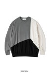 Graphpaper(グラフペーパー)Fine Wool Intarsia Knit ファインウールインターシャニット GU243-80139 -5