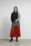 Graphpaper(グラフペーパー)Fine Wool Intarsia Knit ファインウールインターシャニット GU243-80139 -9