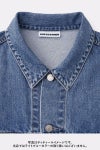 SOFTHYPHEN(ソフトハイフン)ARMHOLE SLIT DENIM JACKET アームホールスリットデザインジャケット MGMFJ243102 -3