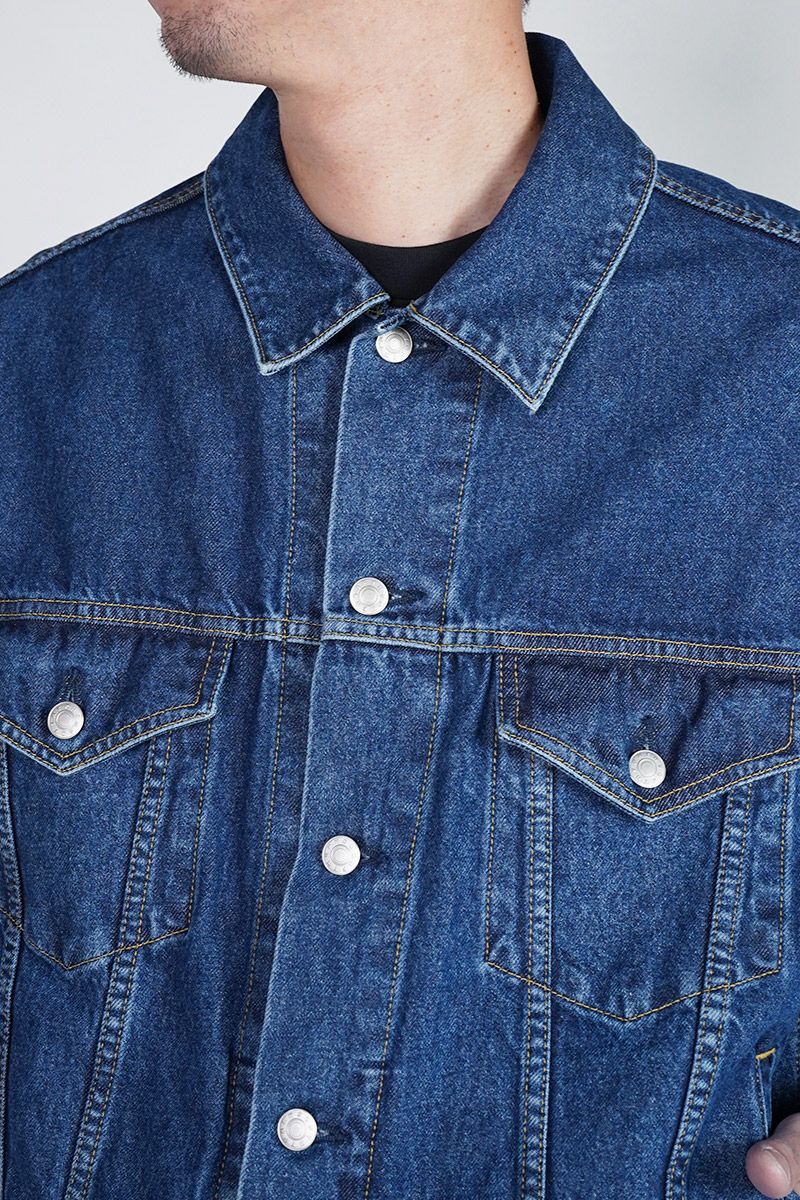 SOFTHYPHEN(ソフトハイフン)ARMHOLE SLIT DENIM JACKET アームホールスリットデザインジャケット MGMFJ243102 -11