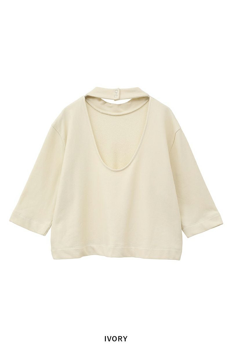 MANOF(マノフ) | MANOF(マノフ)BACK OPEN CUT TOPS バックオープン