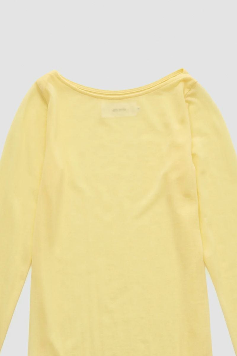 JANE SMITH(ジェーンスミス)COTTON SHEER BOAT NECK PULLOVER コットンシアーボートネックプルオーバー 24WCT-#636L -3