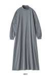 Graphpaper(グラフペーパー)Cotton Light Terry High Neck Dress コットンライトテリーハイネックドレス GL243-70238 -4