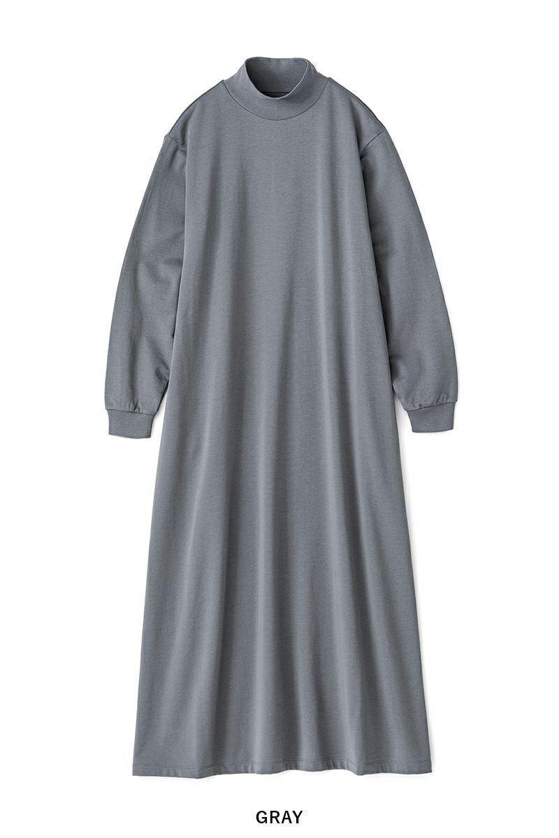 Graphpaper(グラフペーパー)Cotton Light Terry High Neck Dress コットンライトテリーハイネックドレス GL243-70238 -4