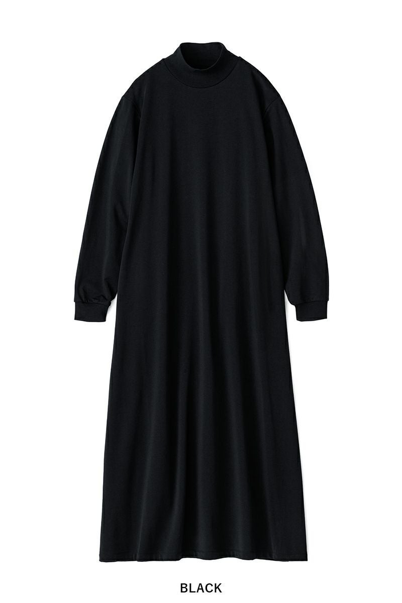 Graphpaper(グラフペーパー)Cotton Light Terry High Neck Dress コットンライトテリーハイネックドレス GL243-70238 -5