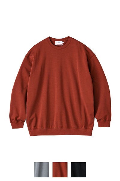 Graphpaper(グラフペーパー)Cotton Light Terry Crew Neck コットンライトテリークルーネックスウェット GU243-70235