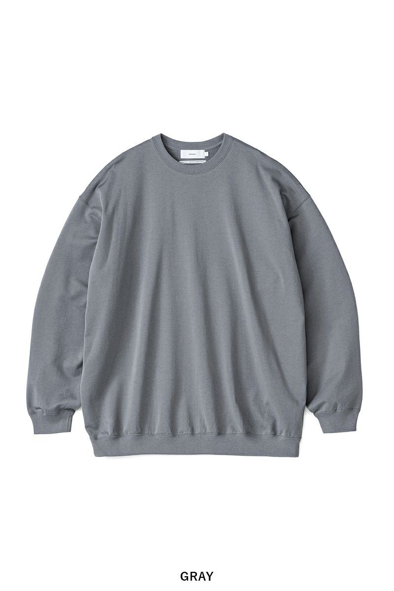 Graphpaper(グラフペーパー)Cotton Light Terry Crew Neck コットンライトテリークルーネックスウェット GU243-70235 -4