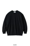 Graphpaper(グラフペーパー)Cotton Light Terry Crew Neck コットンライトテリークルーネックスウェット GU243-70235 -6