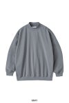 Graphpaper(グラフペーパー)Cotton Light Terry Mock Neck コットンライトテリーモックネックスウェット GU243-70236 -4