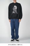High Scream Center(ハイスクリームセンター)BUTTON BAADGES ver2 SWEAT SHIRT ボタンバッジスウェットシャツ HSC24FW-CT03 -16