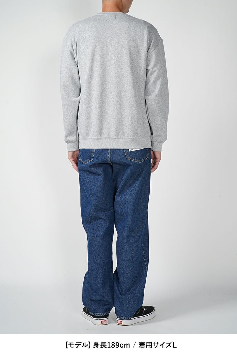 High Scream Center(ハイスクリームセンター)BUTTON BAADGES ver2 SWEAT SHIRT ボタンバッジスウェットシャツ HSC24FW-CT03 -19