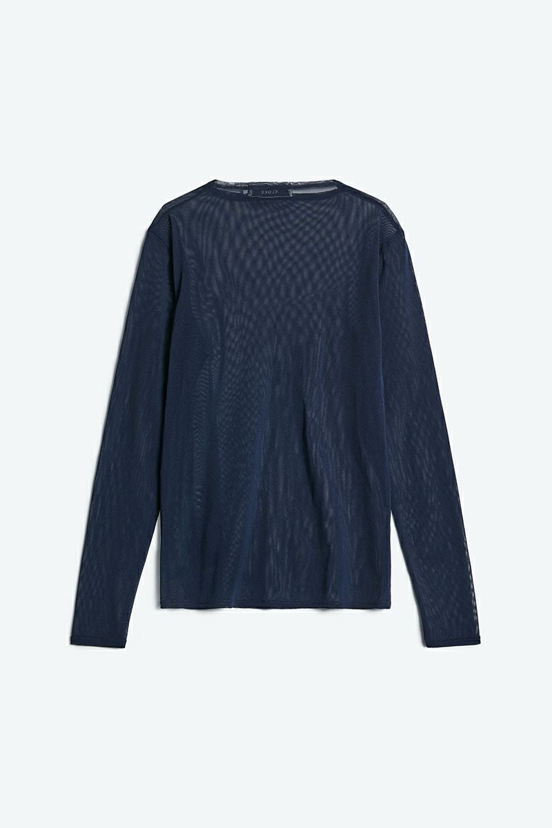 KLOKE(クローク)Exist Mesh Long Sleeve Top イグジストメッシュ長袖トップス KLWPC3713 -1