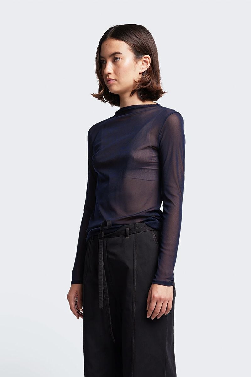 KLOKE(クローク)Exist Mesh Long Sleeve Top イグジストメッシュ長袖トップス KLWPC3713 -6