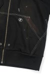 FAF(エフエーエフ)AGED ZIP UP HOODIE エイジドジップアップフーディ 002341204 -7