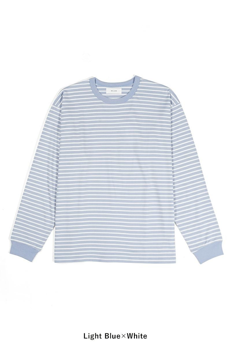 WELLDER(ウェルダー)Stripe Long Sleeve ストライプ長袖カットソー WM24ACU04 -17