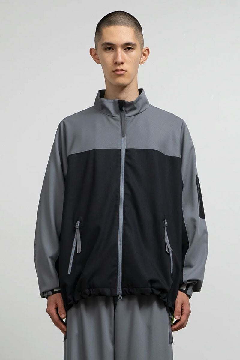 Graphpaper(グラフペーパー)Wool Nylon Gabardine Shell Jacket ウールナイロンギャバジンシェルジャケット GM243-30046 -7