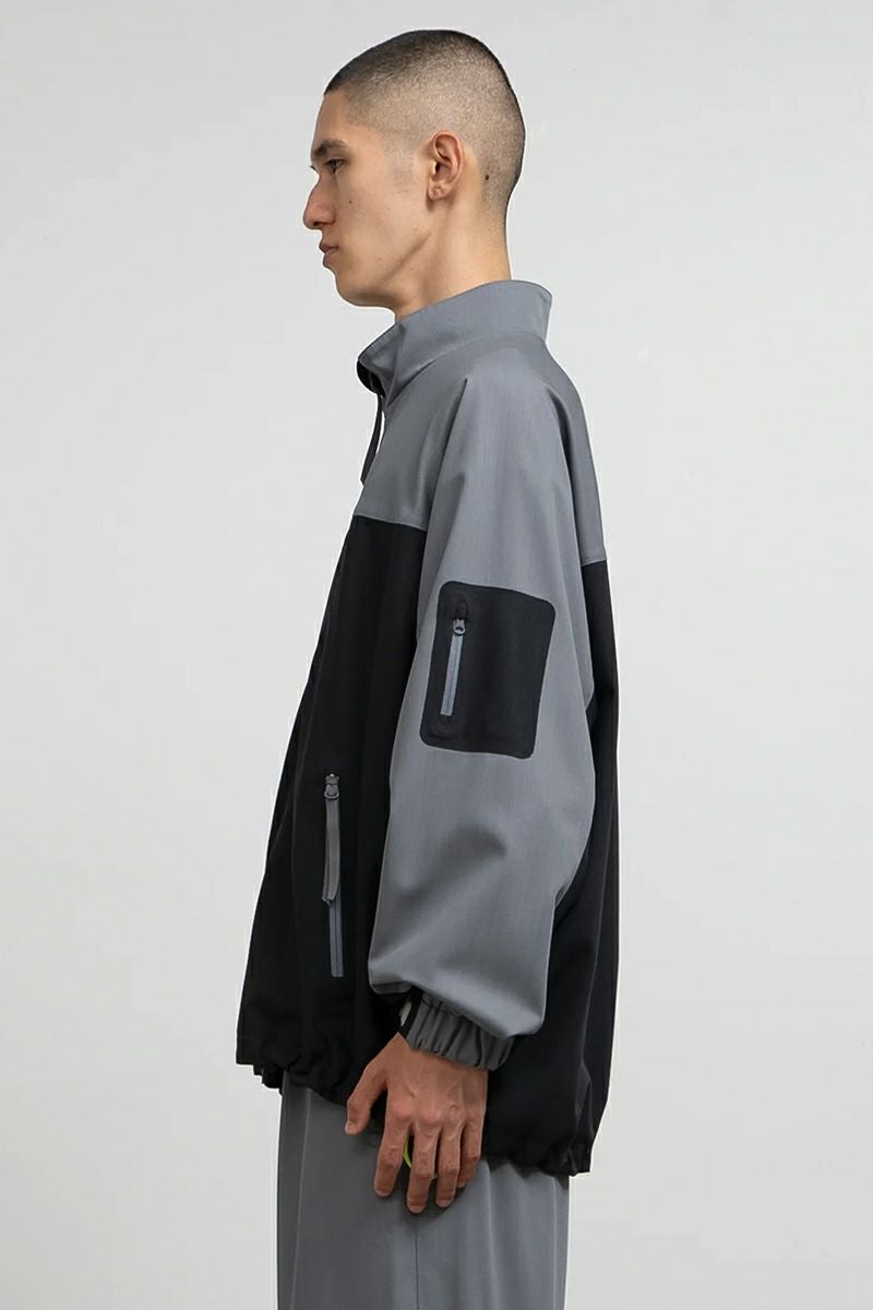Graphpaper(グラフペーパー)Wool Nylon Gabardine Shell Jacket ウールナイロンギャバジンシェルジャケット GM243-30046 -8