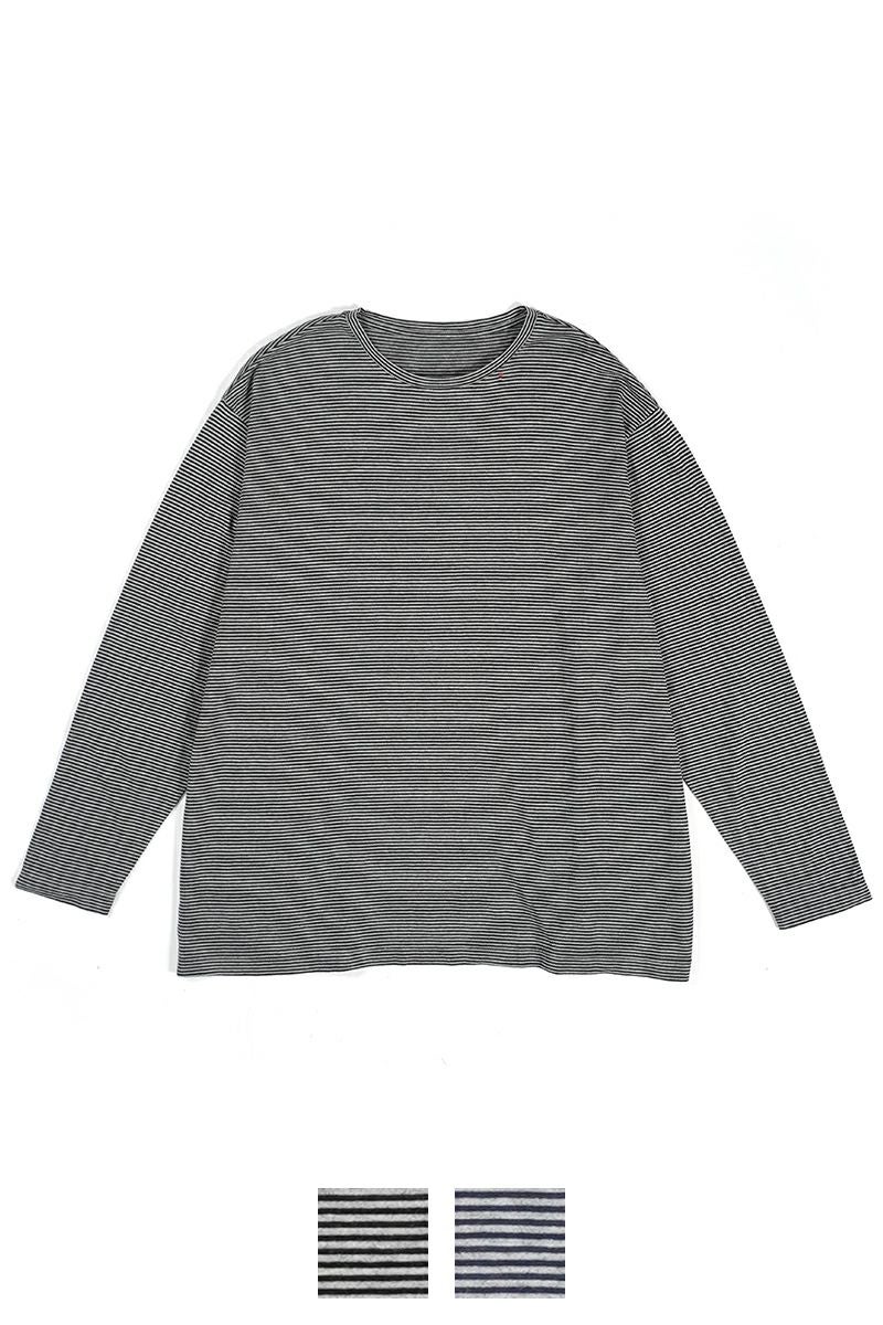 Porter Classic(ポータークラシック)H/W BEATNIK BORDER CREWNECK ハンドワーク ビートニク クルーネック PC-006-3116