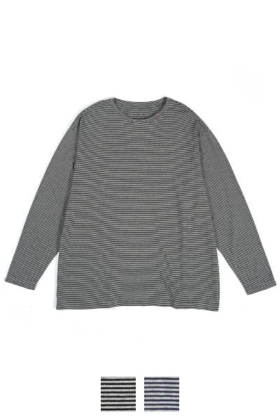 Porter Classic(ポータークラシック)H/W BEATNIK BORDER CREWNECK ハンドワーク ビートニク クルーネック PC-006-3116