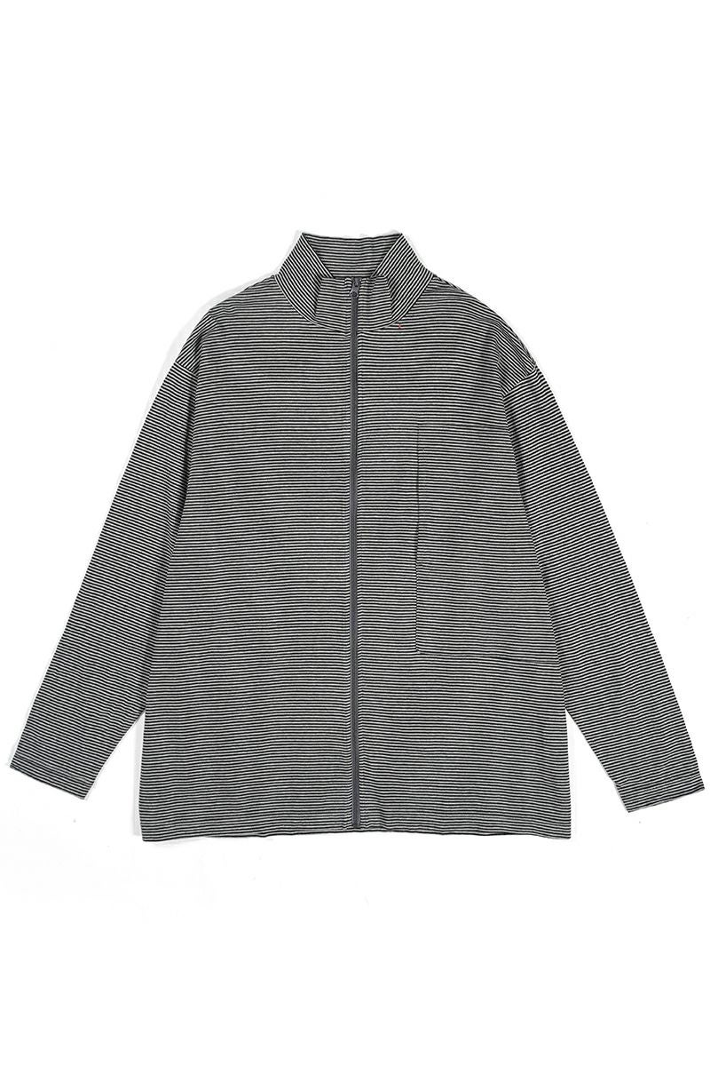 Porter Classic(ポータークラシック)H/W BEATNIK BORDER ZIP UP TURTLENECK ハンドワーク ビートニク ジップアップタートルネック PC-006-3116 -1