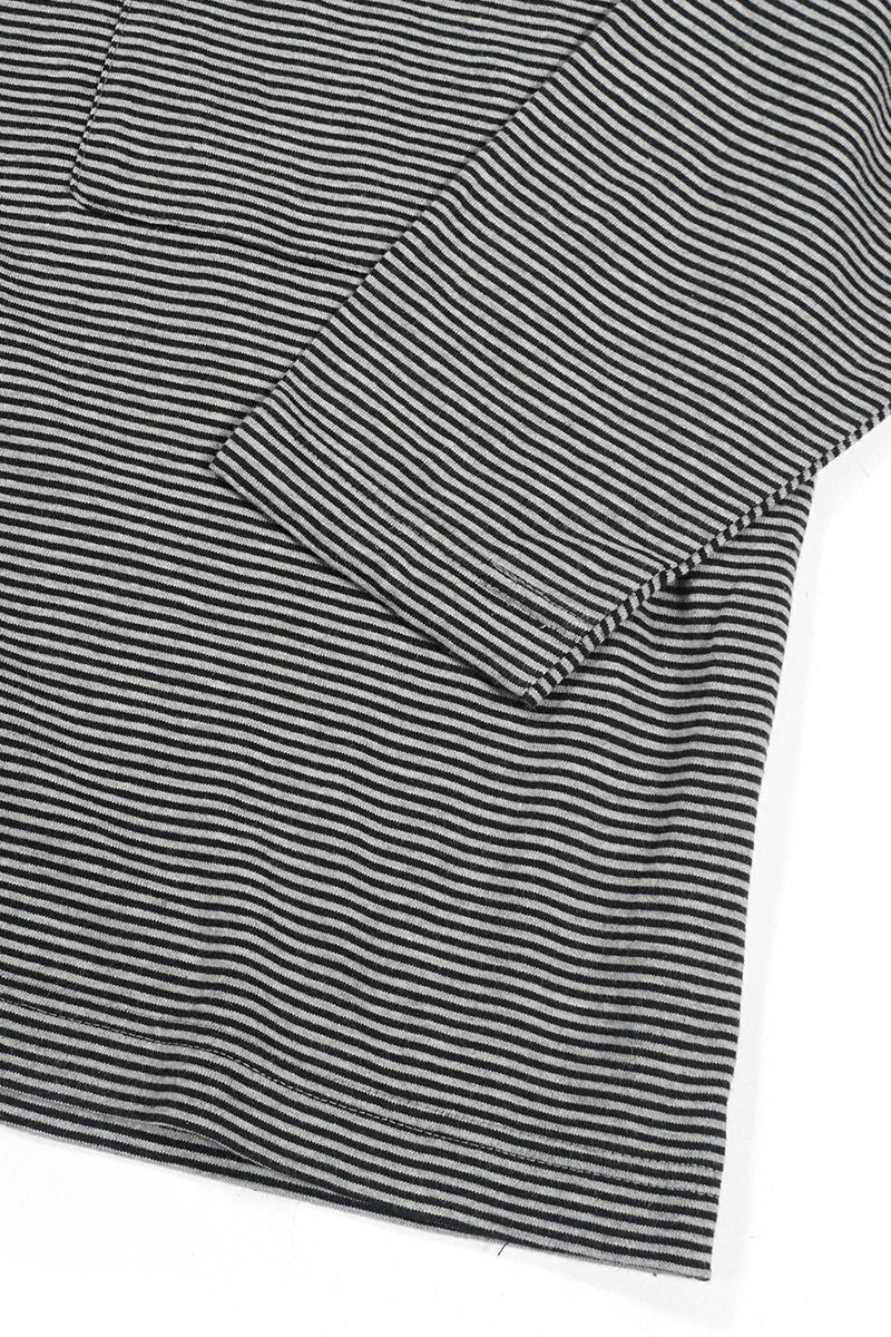 Porter Classic(ポータークラシック)H/W BEATNIK BORDER ZIP UP TURTLENECK ハンドワーク ビートニク ジップアップタートルネック PC-006-3116 -9