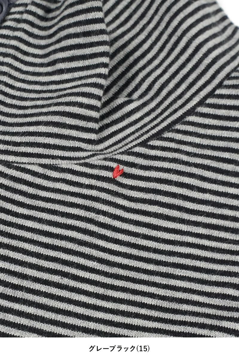 Porter Classic(ポータークラシック)H/W BEATNIK BORDER ZIP UP TURTLENECK ハンドワーク ビートニク ジップアップタートルネック PC-006-3116 -11