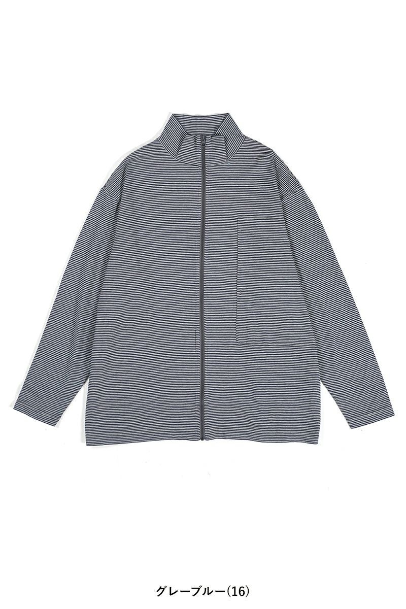 Porter Classic(ポータークラシック)H/W BEATNIK BORDER ZIP UP TURTLENECK ハンドワーク ビートニク ジップアップタートルネック PC-006-3116 -12