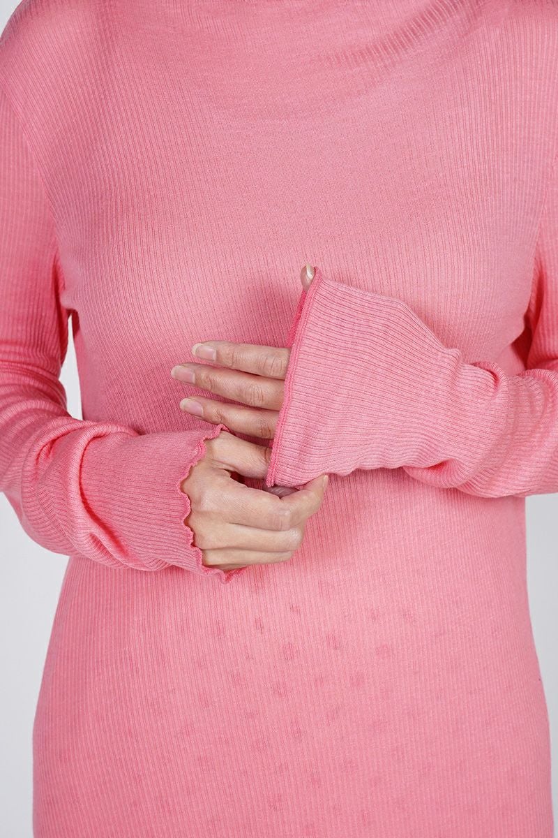 kengo(ケンゴ)tencel wool slash neck long sleeve top テンセルスラッシュネックロングスリーブトップス KBC-TP5 -12