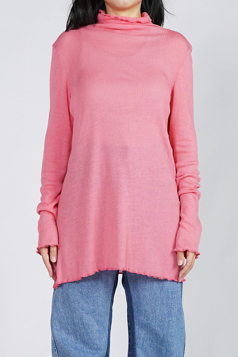 kengo(ケンゴ)tencel wool turtleneck top テンセルウールタートルネックトップス KBC-TP6 -10